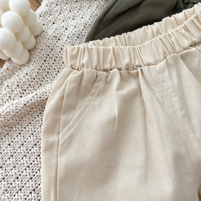 Cotton (Elastic) Waist Pants for Infants/Toddlers