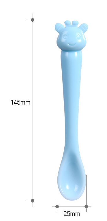 Soft Silicone Fork and Spoon Set