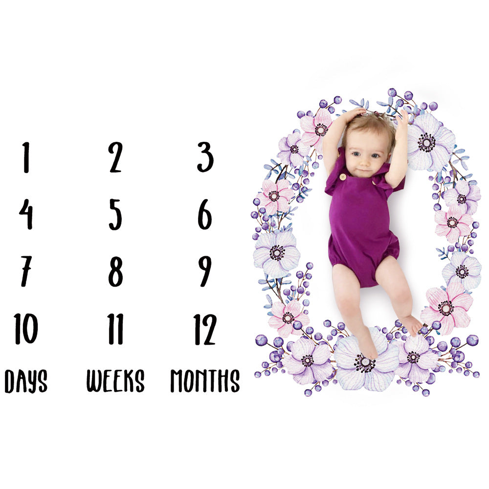 Baby Photography Blanket - Soft Photo Prop Mat