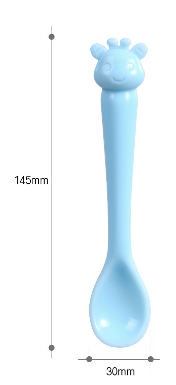Soft Silicone Fork and Spoon Set