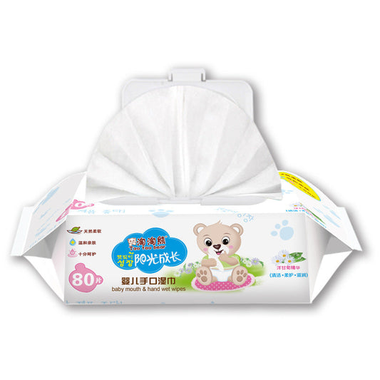 Baby Wet Wipes 80pk x 3 w/ Lid