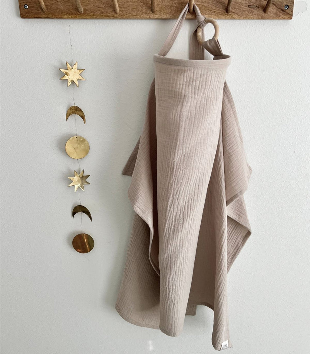 Cross-Border Cotton Nursing Cover Shawl (Double Layer)