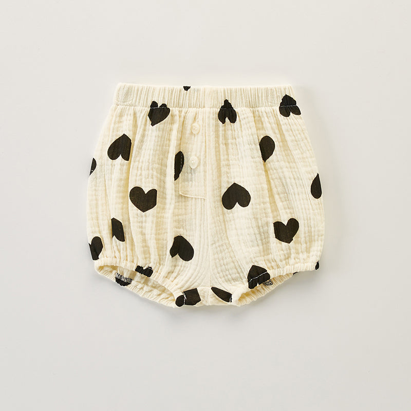 Cotton Floral Print Shorts for Toddler Girls Fashion