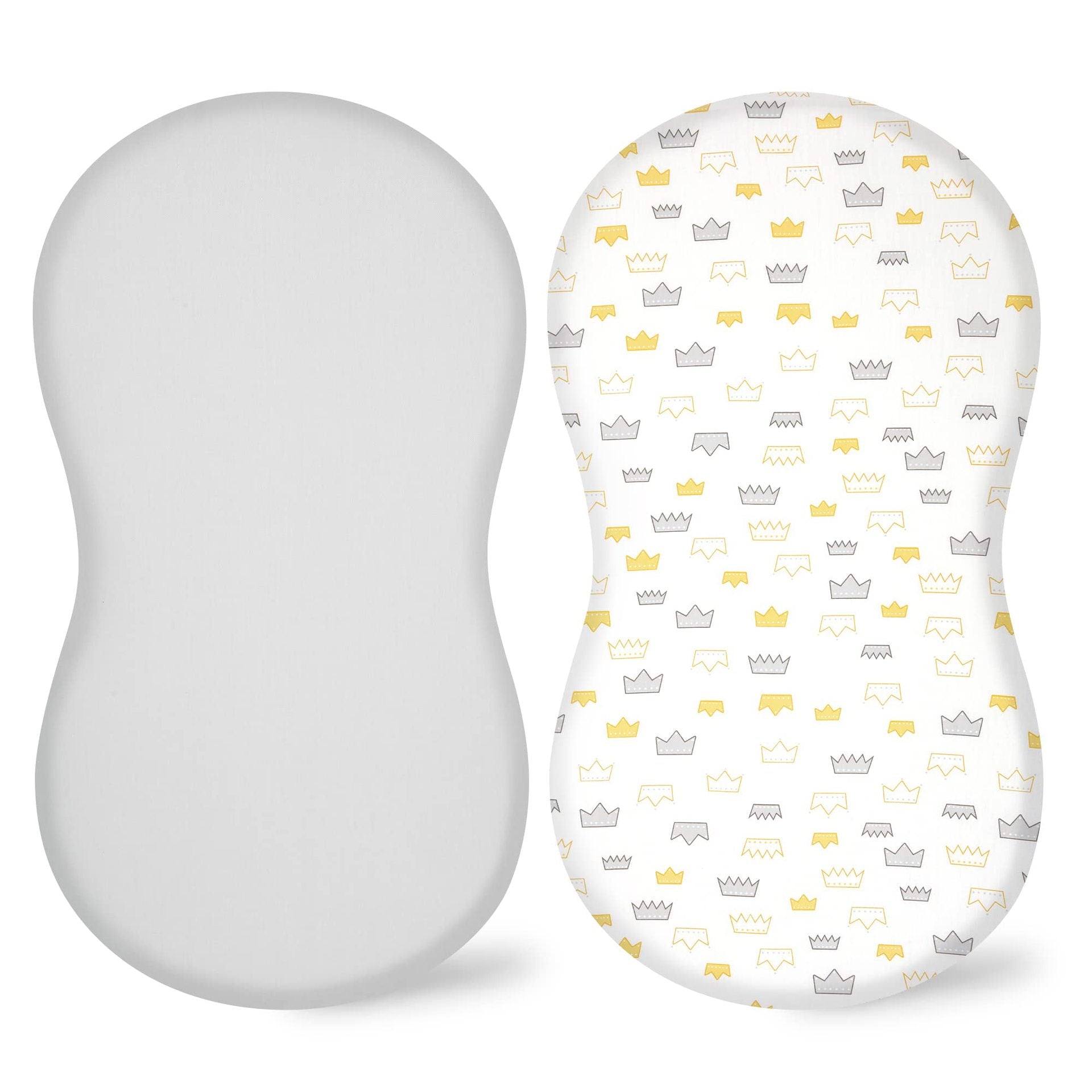 Elastic Printed Fitted Sheet for Baby Cradle & Changing Table