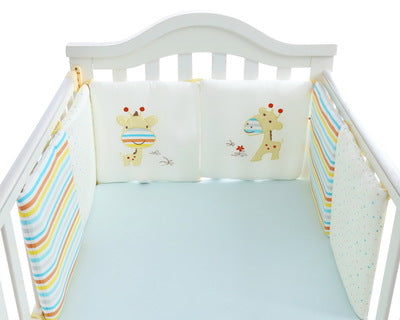 Yuanai Fairy Tale Baby Bedding Set with Cotton Bumper