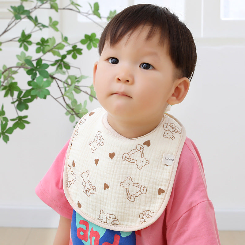 Cotton Bib (U-Shape Design)