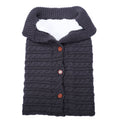 Thick Knit Baby Stroller Sleeping Bag for Autumn/Winter