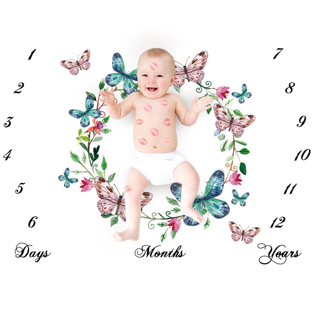 Baby Photography Blanket - Soft Photo Prop Mat