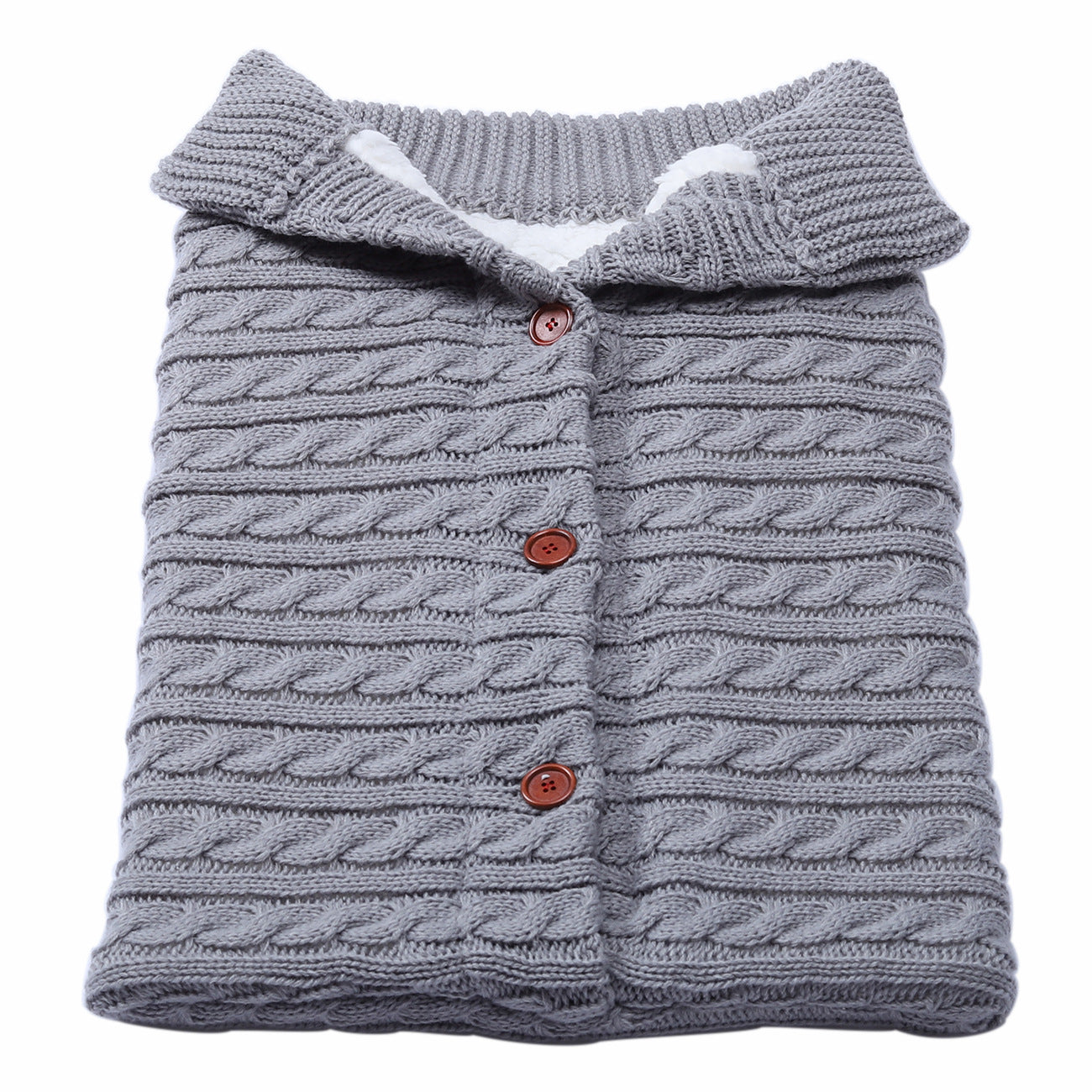 Thick Knit Baby Stroller Sleeping Bag for Autumn/Winter