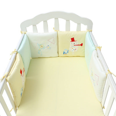 Yuanai Fairy Tale Baby Bedding Set with Cotton Bumper