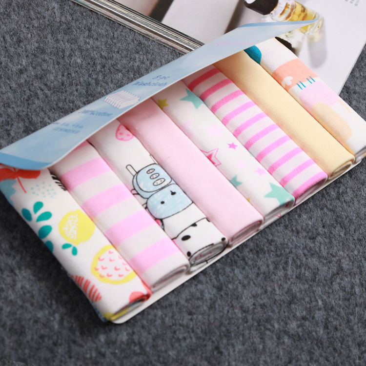 Newborn Cotton Feeding Towels - 8 Pk
