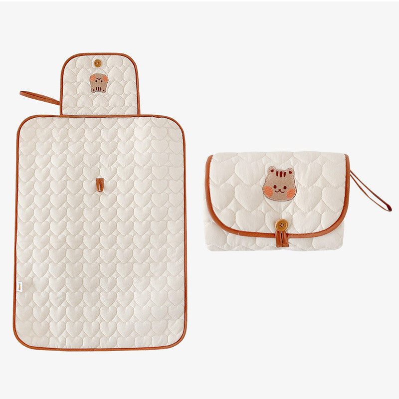 Korean Folding Waterproof Baby Diaper Changing Mat