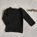 Cotton Long Sleeve T-shirts Newborns 3-24M