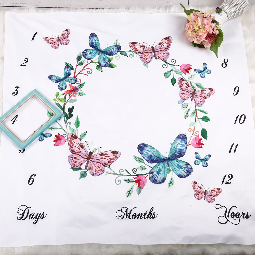 Baby Photography Blanket - Soft Photo Prop Mat