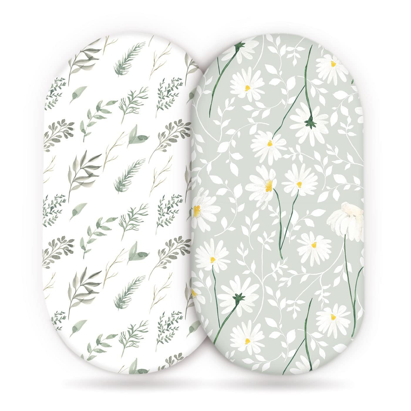 Elastic Printed Fitted Sheet for Baby Cradle & Changing Table