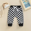 Checkered Joggers for Toddlers